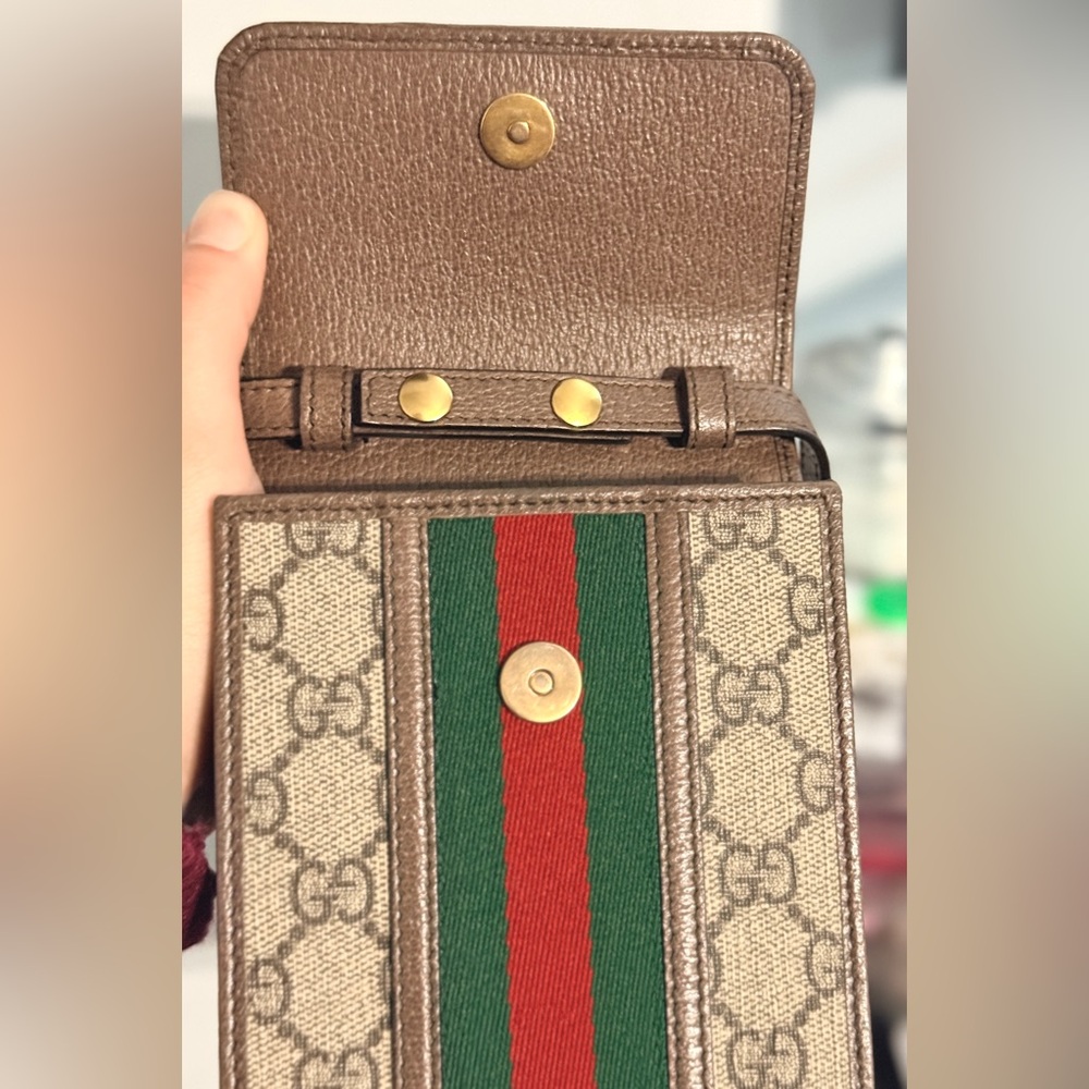 Authentic Gucci Ophidia GG Mini Crossbody Bag - Picture 7 of 9